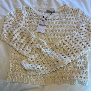 Cream sweater